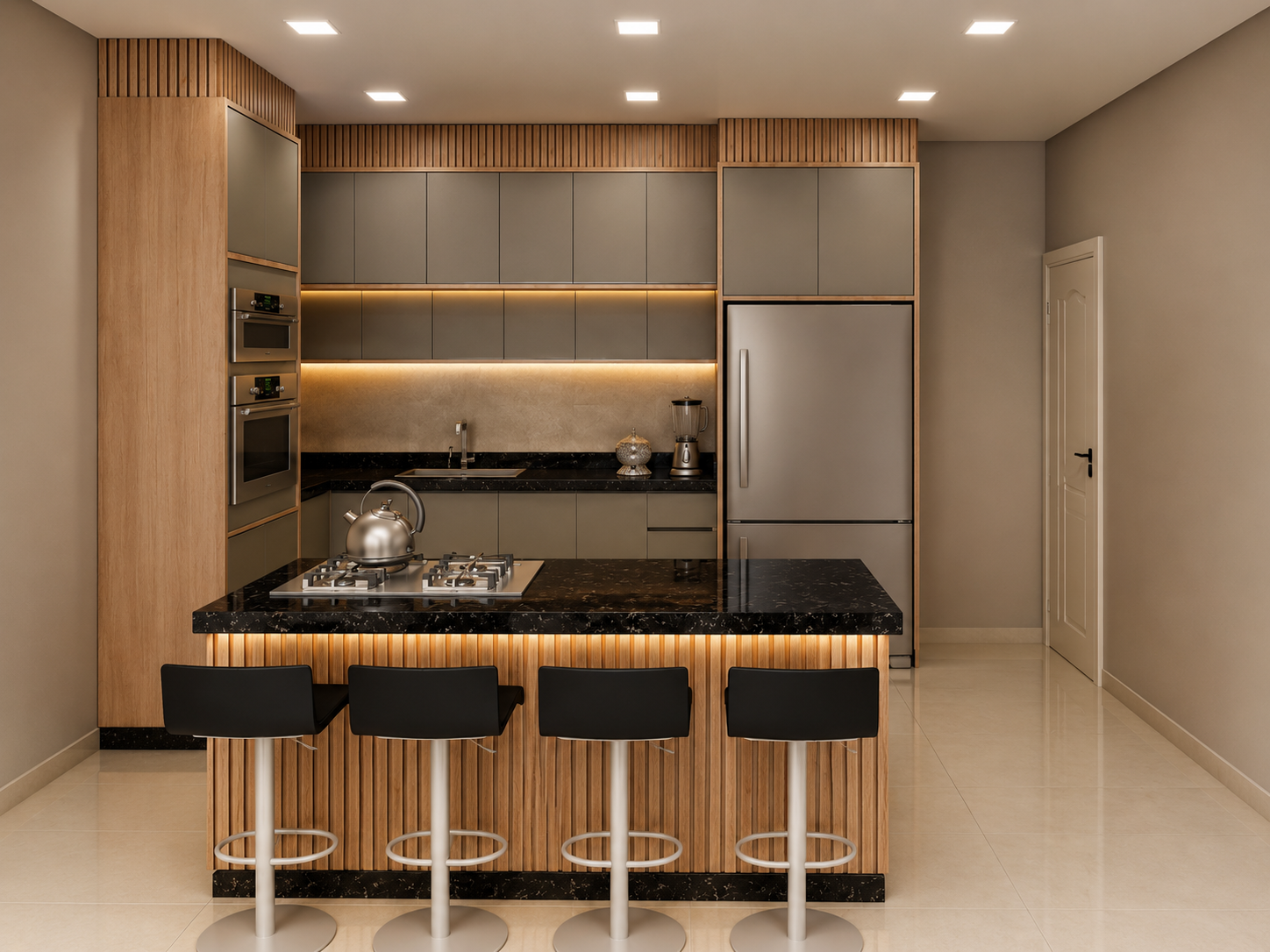 Projeto de cozinha planejada Nova Época